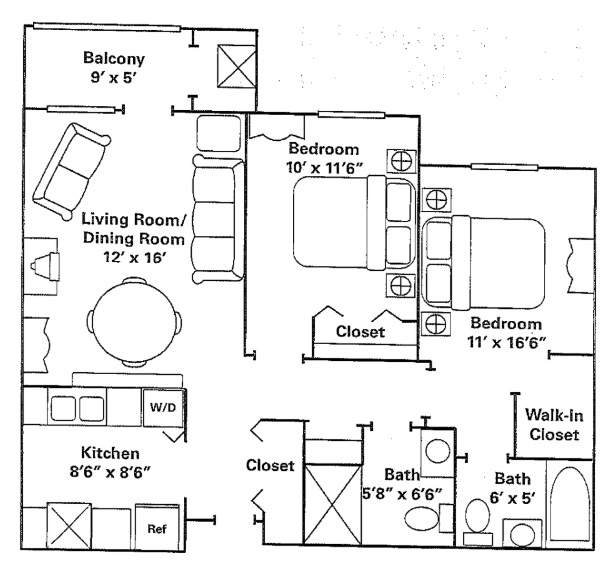 2bed2bathapartmentro